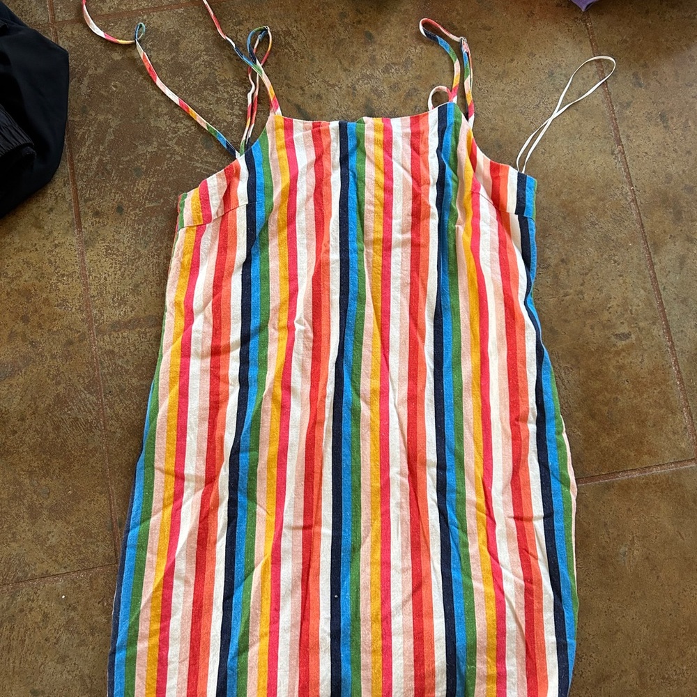 Impeccable pig rainbow dress